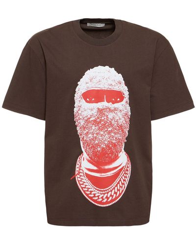 ih nom uh nit T-shirt Mit Roter Maske - Mehrfarbig