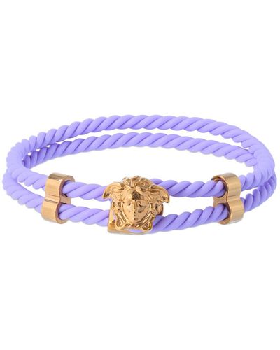 Versace Armband Mit Medusa-logo - Blau