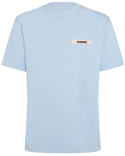 Jacquemus T-Shirt Gros Grain - Blau
