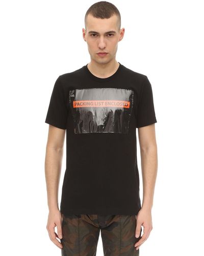 NORWOOD CHAPTERS T-shirt "nor" In Jersey Di Cotone - Nero