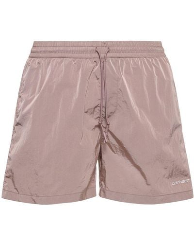 Carhartt Tobes Swim Shorts - Pink