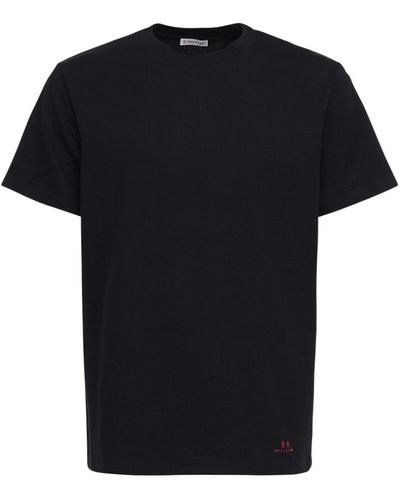 Moncler Genius Alyx コットンジャージーtシャツ 3枚パック - ブラック