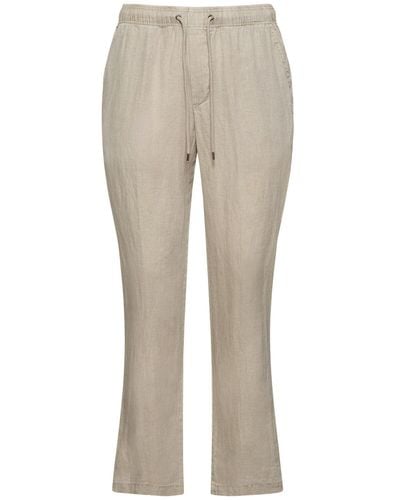 James Perse Lightweight Linen Pants - Natural