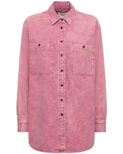 Isabel Marant Hemd Aus Baumwolle "verane" - Pink