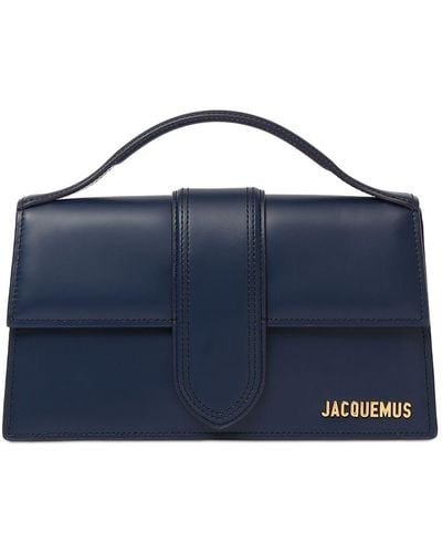Jacquemus Le Grand Bambino Smooth Leather Bag - Blue