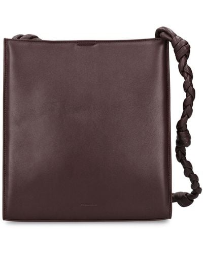Jil Sander Medium Tangle Padded Shoulder Bag - Purple
