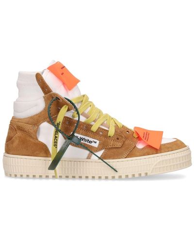 Off-White c/o Virgil Abloh 20mm Hohe Sneakers "3.0 Off-court" - Orange