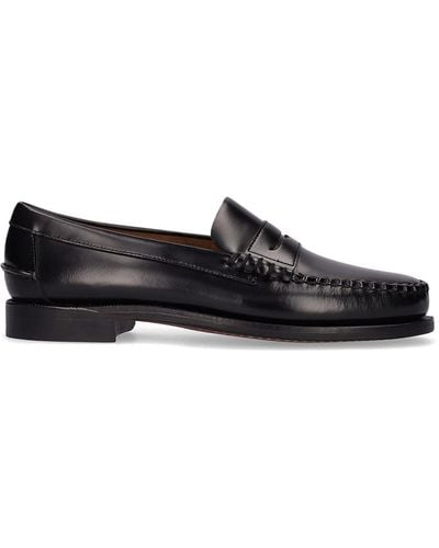 Sebago Dan Leather Loafers - Black