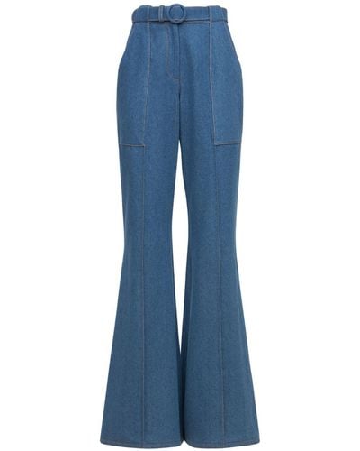 Costarellos Jeans Vita Alta In - Blu