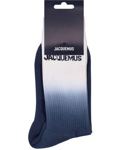Jacquemus Calcetines les chaussettes moisson - Azul