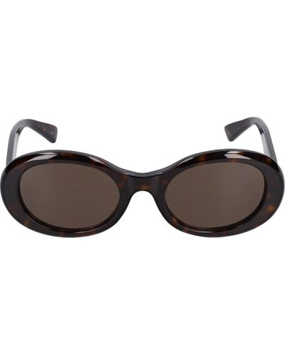 Gucci Sonnenbrille Aus Acetat "gg1587s" - Braun
