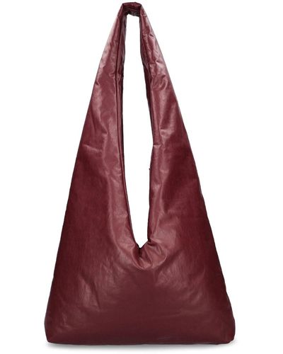 Kassl Medium Anchor Oil Shoulder Bag - Red