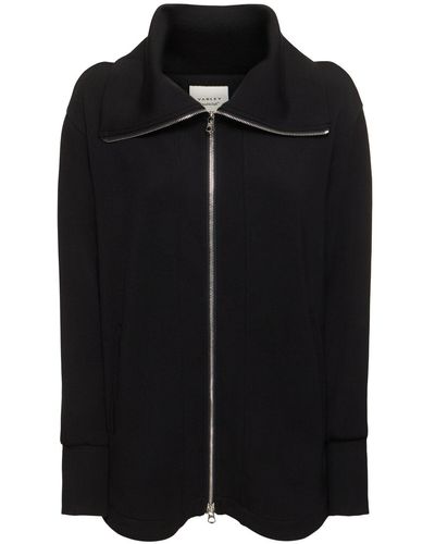 Varley Raleigh Zip Through Sweatshirt - Black