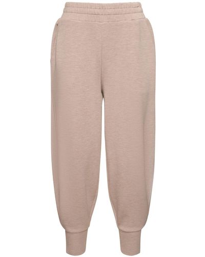 Varley Relaxed Fit High Waist Sweatpants - Natural