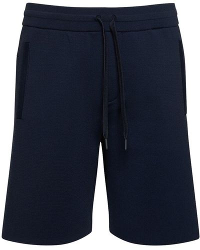 ALPHATAURI Short à cordons posos - Bleu