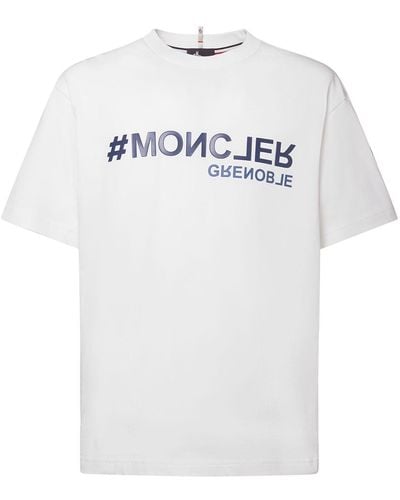 3 MONCLER GRENOBLE ヘビージャージーtシャツ - ピンク