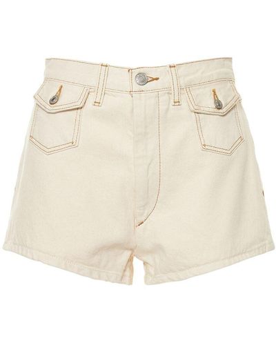 RE/DONE 70s Pocket Shorts - Natural