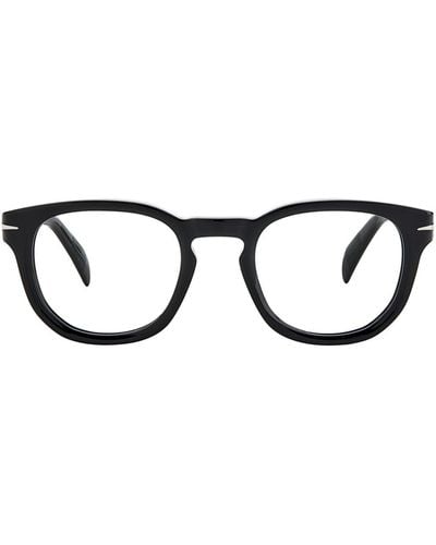 David Beckham Db アセテート眼鏡 - ブラック