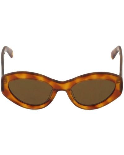 Chimi Elsa Hosk Just Right Acetate Sunglasses - Brown