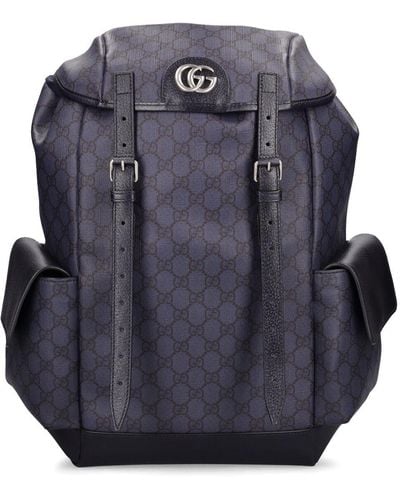 Gucci Ophidia gg Supreme Backpack - Blue