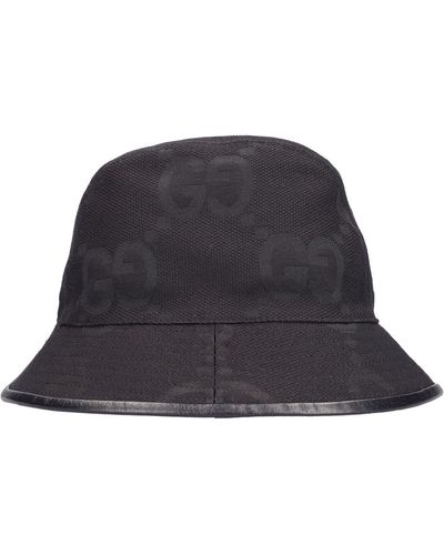 Gucci Sombrero Tipo Pescador con Jumbo GG - Negro