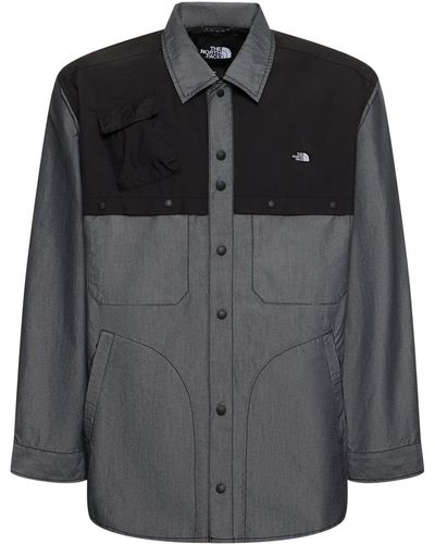 The North Face Long Sleeve Denim Shirt - Black