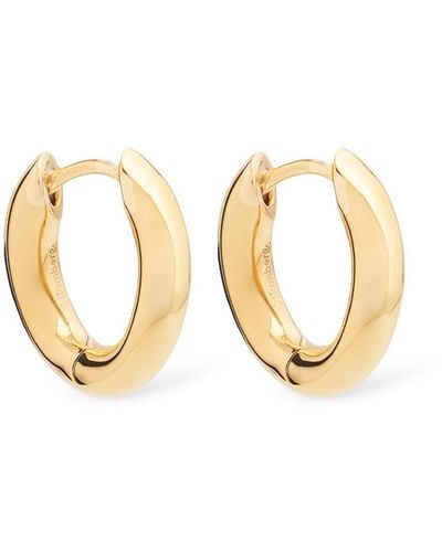 Otiumberg Curved Chunky Hoop Earrings - Metallic