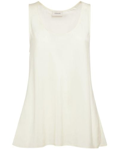 Lemaire Flared Tank Top - Natural