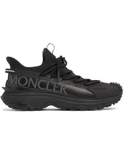 Moncler 4 Cm Sneakers "trailgrip Lite 2" - Schwarz