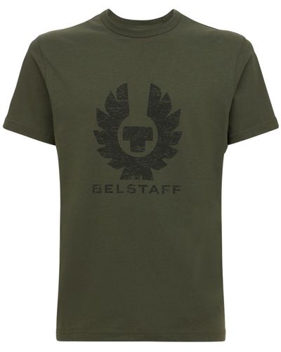 Belstaff T-shirt Aus Baumwolljersey "coteland 2.0" - Grün