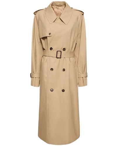 Wardrobe NYC Trench-coat En Drill De Coton - Neutre
