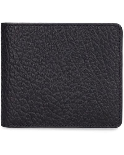 Maison Margiela Grained Leather Slim Wallet - Black