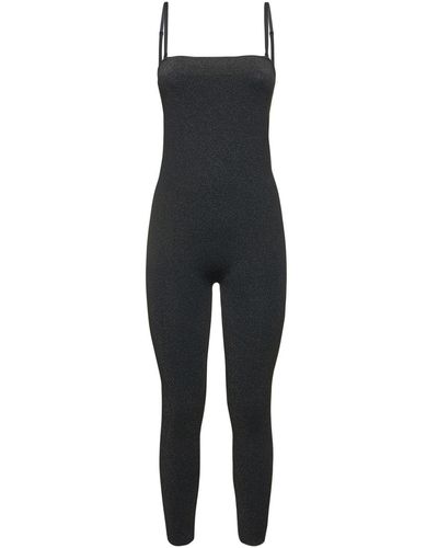 Wolford Shiny Circular Kit Jumpsuit - Black