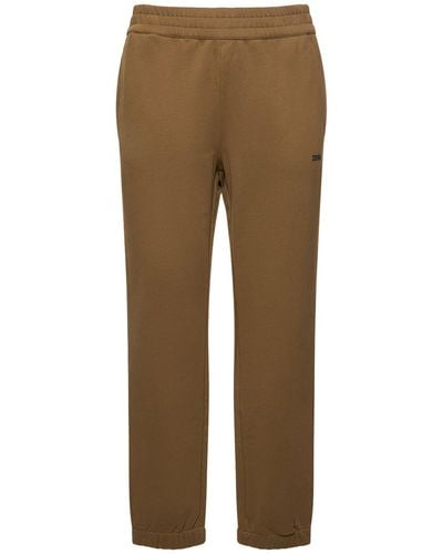 Zegna Pantalones de felpa de algodón - Neutro