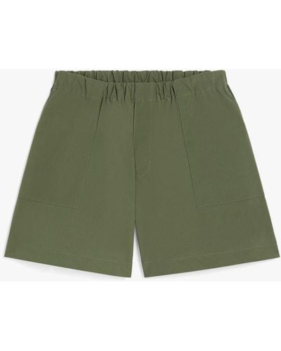 Mackintosh Plain Captain Four Leaf Clover Eco Dry Shorts - Green