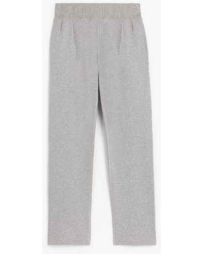 Mackintosh Grey Cotton Sweatpants Gjm-209