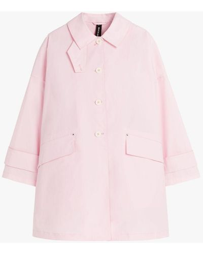 Mackintosh Humbie Pink Eco Dry Overcoat