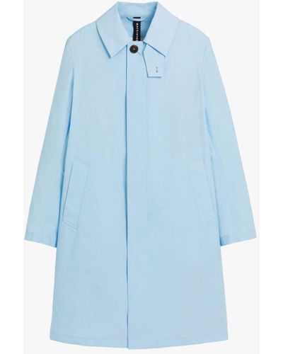 Mackintosh Newington Sky Blue Eco Dry Coat