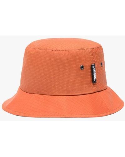 Mackintosh Pelting Orange Recycled Nylon Bucket Hat