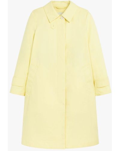 Mackintosh Banton Yellow Raintec Cotton Coat Lm-1057b