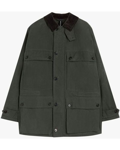 Mackintosh Country Green Waxed Cotton Coat