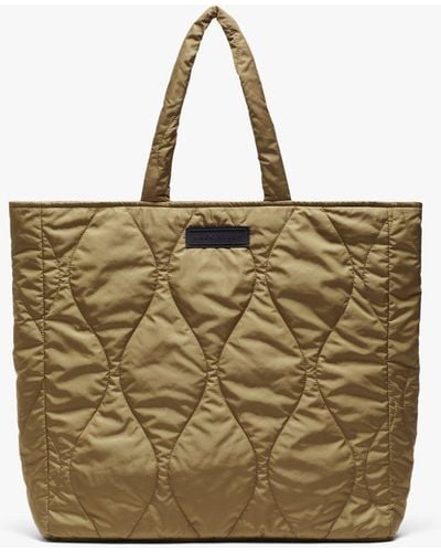 Mackintosh Lexis Mocha Quilted Nylon Bag Acc-ba02 - Brown