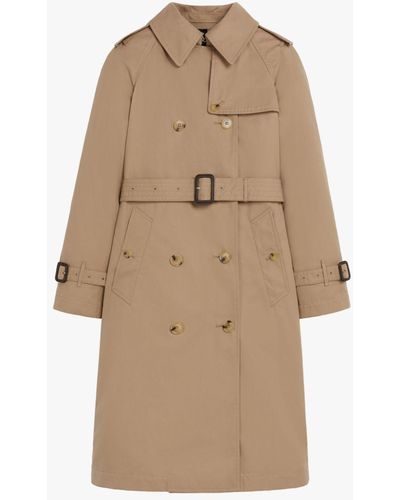 Mackintosh Muirkirk Sand Cotton Trench Coat Lm-1011 - Natural