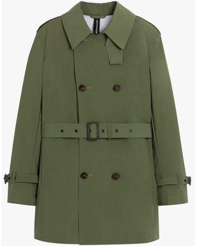 Mackintosh Kings Four Leaf Clover Eco Dry Trench Coat - Green