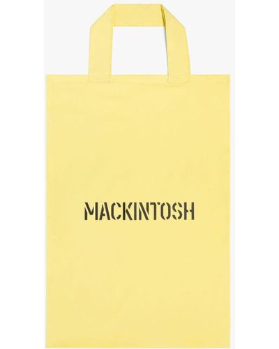Mackintosh Empoli Yellow Eco Dry Oversized Tote Bag