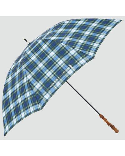 Mackintosh Heriot Stick Umbrella Acc-030 - Blue