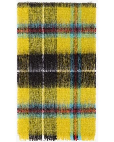 Mackintosh Cornish National Mohair Scarf - Yellow