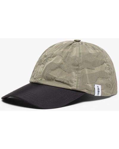 Mackintosh Tipping Military Camo Nylon Baseball Cap - Grey