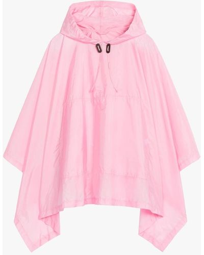 Mackintosh Alness Pink Nylon Hooded Poncho Lmc-063
