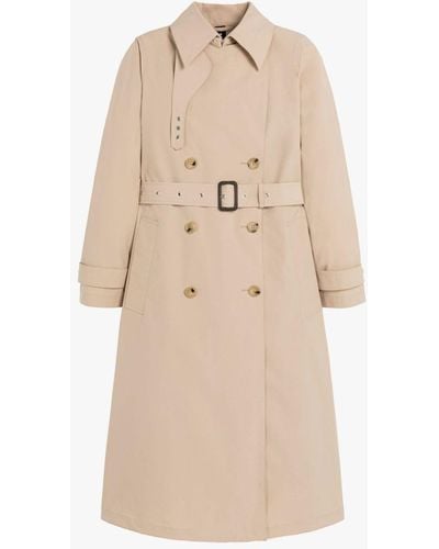 Mackintosh Polly Putty Eco Dry Trench Coat - Natural